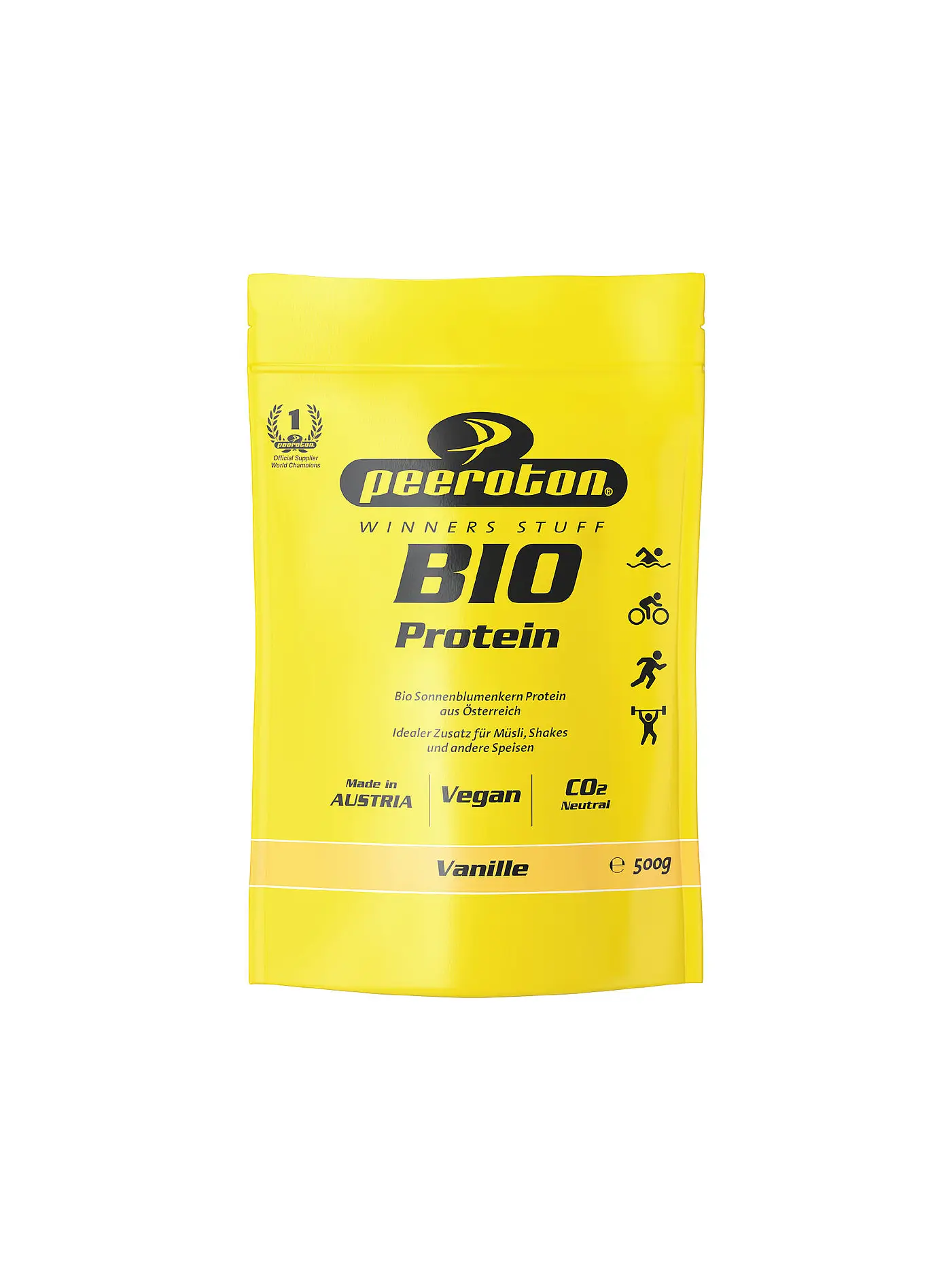 PEEROTON | Bio Proteinpulver 500g Kakao | bunt